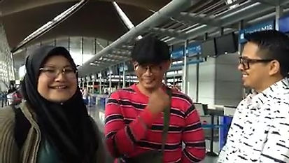 Interview Candidates that departure from  KLIA to UAE on 17.01.18 Part 1 of 2